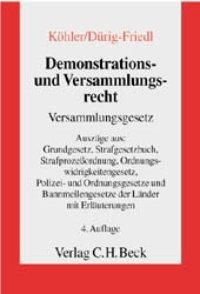 Produktbild: Demonstrations- und Versammlungsrecht