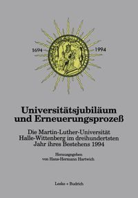 Produktbild: Universit&auml;tsjubil&auml;um und Erneuerungsproze&szlig;