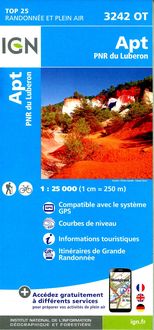 Produktbild: Apt PNR d.Luberon 1:25 000