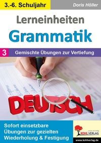 Produktbild: Lerneinheiten Grammatik / Band 3: Gemischte &Uuml;bungen zur Vertiefung