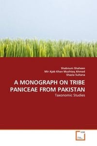 Produktbild: A MONOGRAPH ON TRIBE PANICEAE FROM PAKISTAN