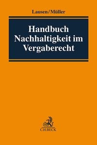 Produktbild: Handbuch Nachhaltigkeit im Vergaberecht