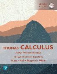 Produktbild: Thomas' Calculus: Early Transcendentals, SI Units + MyLab Mathematics with Pearson eText