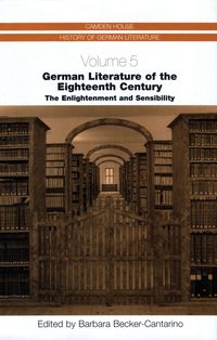 Produktbild: German Literature of the Eighteenth Century