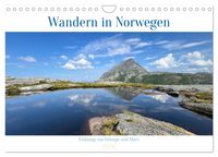 Produktbild: Wandern in Norwegen - Einklang von Gebirge und Meer (Wandkalender 2026 DIN A4 quer), CALVENDO Monatskalender