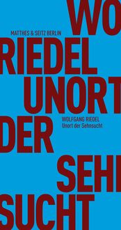 Produktbild: Unort der Sehnsucht