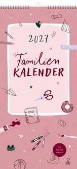 Produktbild: Mein Familien-Kalender 2027: Aufschreiben, abhaken, gl&uuml;cklich sein!