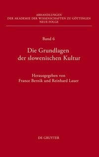 Produktbild: Die Grundlagen der slowenischen Kultur