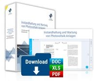 Produktbild: Handbuch Instandhaltung und Wartung von Photovoltaik-Anlagen