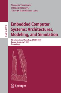 Produktbild: Embedded Computer Systems: Architectures, Modeling, and Simulation