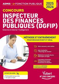 Produktbild: Concours Inspecteur des Finances Publiques Dgfip Categorie a Methode