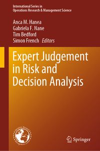 Produktbild: Expert Judgement in Risk and Decision Analysis
