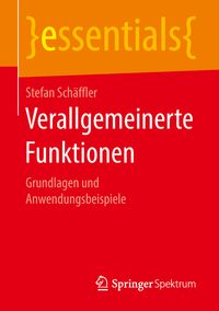 Produktbild: Verallgemeinerte Funktionen
