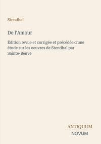 Produktbild: De l'Amour