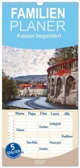Produktbild: Familienplaner 2027 - Kassel begeistert mit 5 Spalten (Wandkalender, 21 x 45 cm) CALVENDO