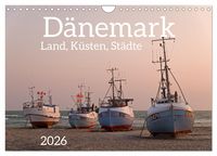 Produktbild: D&auml;nemark - Land, K&uuml;sten, St&auml;dte (Wandkalender 2026 DIN A4 quer), CALVENDO Monatskalender