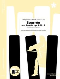 Produktbild: H&auml;ndel, G: Bourr&eacute;e aus Sonate op. 1, Nr. 5