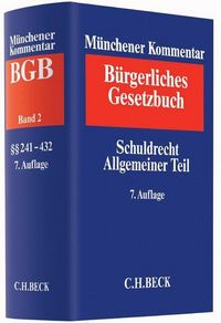 Produktbild: M&uuml;nchener Kommentar zum B&uuml;rgerlichen Gesetzbuch Bd. 2: Schuldrecht Allgemeiner Teil