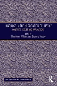 Produktbild: Language in the Negotiation of Justice
