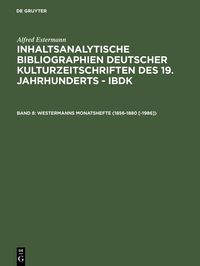 Produktbild: Westermanns Monatshefte (1856-1880 [-1986])