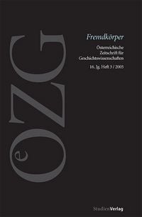 Produktbild: &Ouml;sterreichische Zeitschrift f&uuml;r Geschichtswissenschaften 3/05