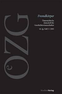 Produktbild: &Ouml;sterreichische Zeitschrift f&uuml;r Geschichtswissenschaften 3/05
