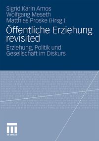 Produktbild: &Ouml;ffentliche Erziehung revisited