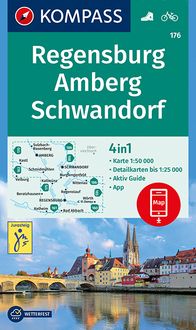 Bild vom Artikel KOMPASS Wanderkarte Regensburg, Amberg, Schwandorf vom Autor 