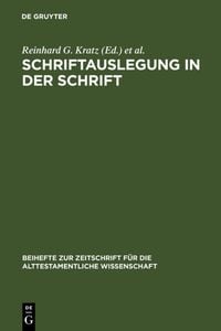 Produktbild: Schriftauslegung in der Schrift