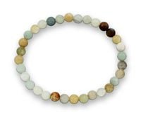 Produktbild: Amazonit Edelsteinarmband 6mm, J749-02