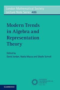 Produktbild: Modern Trends in Algebra and Representation Theory