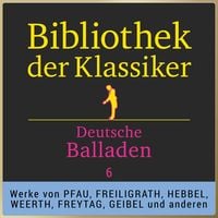 Produktbild: Bibliothek der Klassiker: Deutsche Balladen 6
