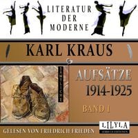 Produktbild: S&auml;mtliche Aufs&auml;tze 1914-1925 - Band 1