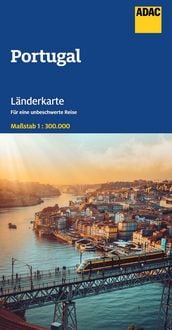 Produktbild: ADAC L&auml;nderkarte Portugal 1:300.000