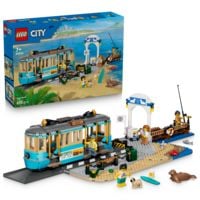 Produktbild: LEGO&reg; City Klassische Strandstra&szlig;enbahn (60506); baubare Spielzeugeisenbahn f&uuml;r Kinder ab 7 Jahren
