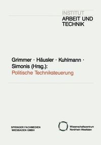Produktbild: Politische Techniksteuerung