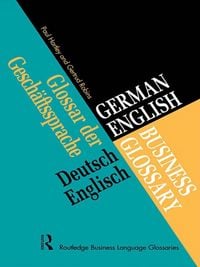 Produktbild: German/English Business Glossary