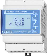 Produktbild: Finder 7E.85.8.400.0312 7E.85.8.400.0312 Energiez&auml;hler digital 1St.