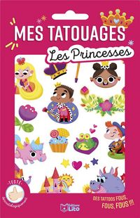 Produktbild: Les princesses : des tatoos fous, fous, fous !