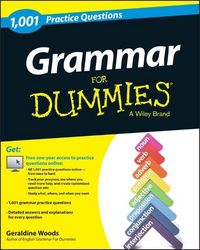 Produktbild: Grammar: 1,001 Practice Questions For Dummies (+ Free Online Practice)