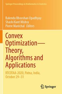Produktbild: Convex Optimization&mdash;Theory, Algorithms and Applications