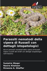 Produktbild: Parassiti nematodi della vipera di Russell con dettagli istopatologici