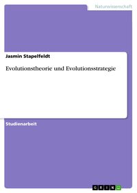 Produktbild: Evolutionstheorie und Evolutionsstrategie