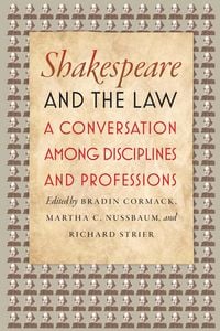 Produktbild: Shakespeare and the Law