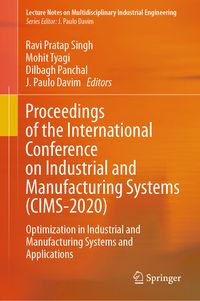 Produktbild: Proceedings of the International Conference on Industrial and Manufacturing Systems (CIMS-2020)
