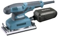 Produktbild: Makita BO3711J Schwingschleifer inkl. Koffer 190 W 93 x 185 mm