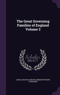 Produktbild: The Great Governing Families of England Volume 2