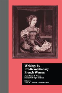 Produktbild: Writings by Pre-Revolutionary French Women