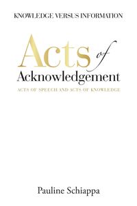 Produktbild: Acts of Acknowledgement