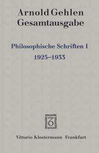 Produktbild: Philosophische Schriften I.